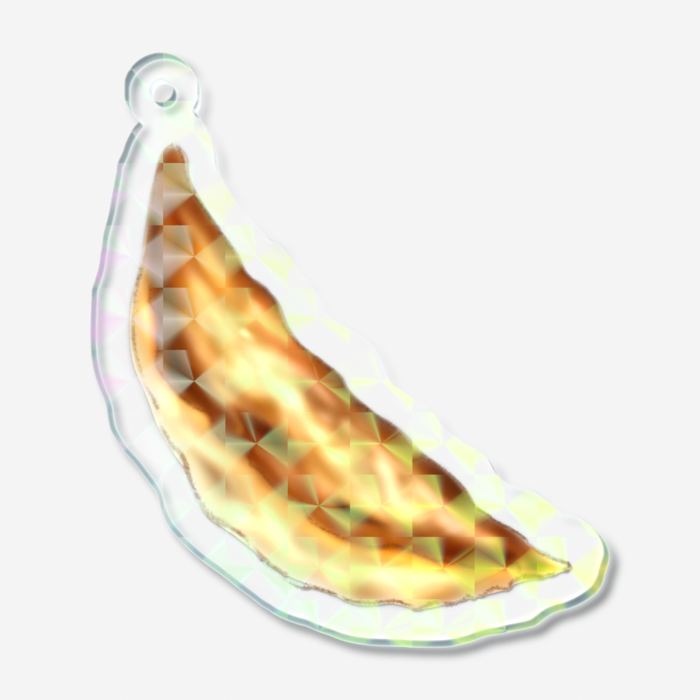 ホログラムアクリルキーホルダー - 50 × 50mm
