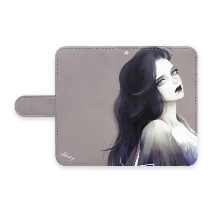 手帳型Androidケース - S - ストラップ穴 あり