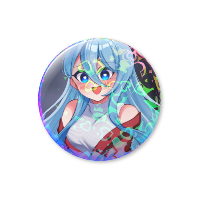 ホログラム缶バッジ - 56mm