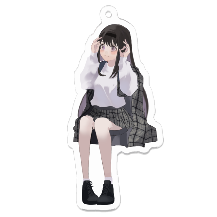 アクリルキーホルダー - 70 x 70 (mm)