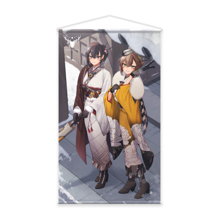 艦これ 等身大タペストリー 長門 新春ライブ 晴着 ポスター 晴れ着ながむつタペストリー - centimeters - BOOTH