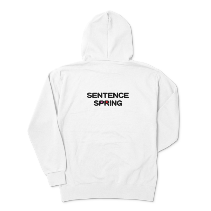 ジップパーカー - XL - 背面