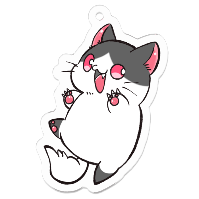 アクリルキーホルダー - 50 x 50 (mm)