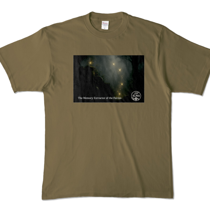 カラーTシャツ - XL - オリーブ (濃色)