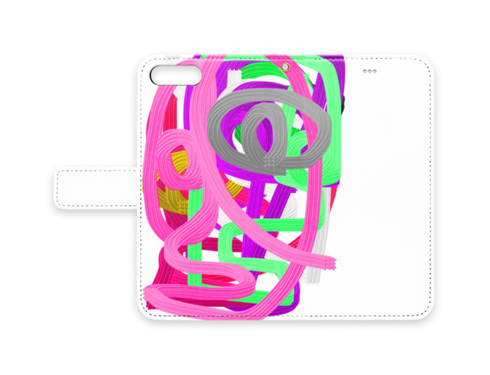 手帳型iPhoneケース - iPhone7 Plus - ストラップ穴 あり