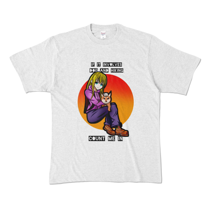 カラーTシャツ - XL - アッシュ (淡色) | XL size