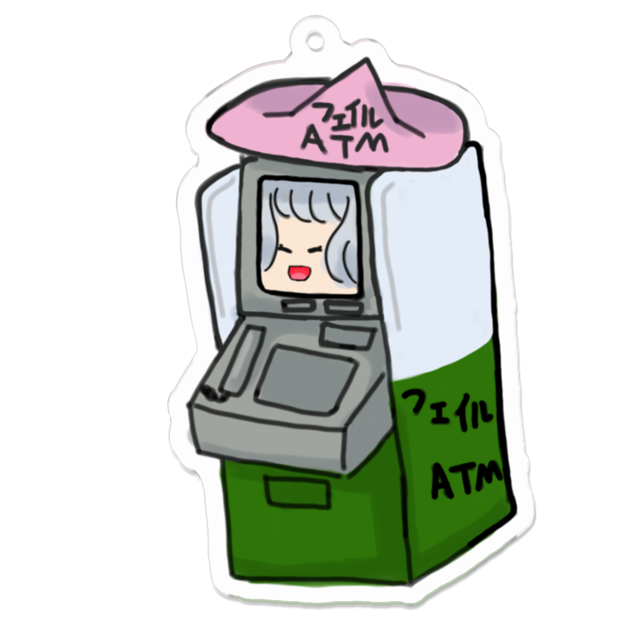 アクリルキーホルダー - 70 x 70 (mm)
