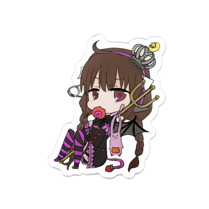 アクリルバッジ - 50 x 50 (mm)