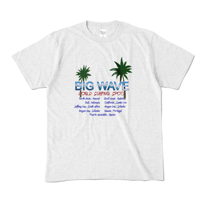 カラーTシャツ - M - アッシュ (淡色)
