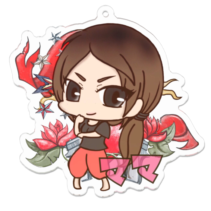 アクリルキーホルダー - 70 x 70 (mm)