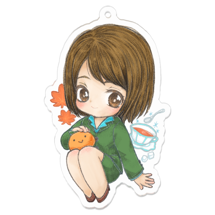 アクリルキーホルダー - 70 x 70 (mm)