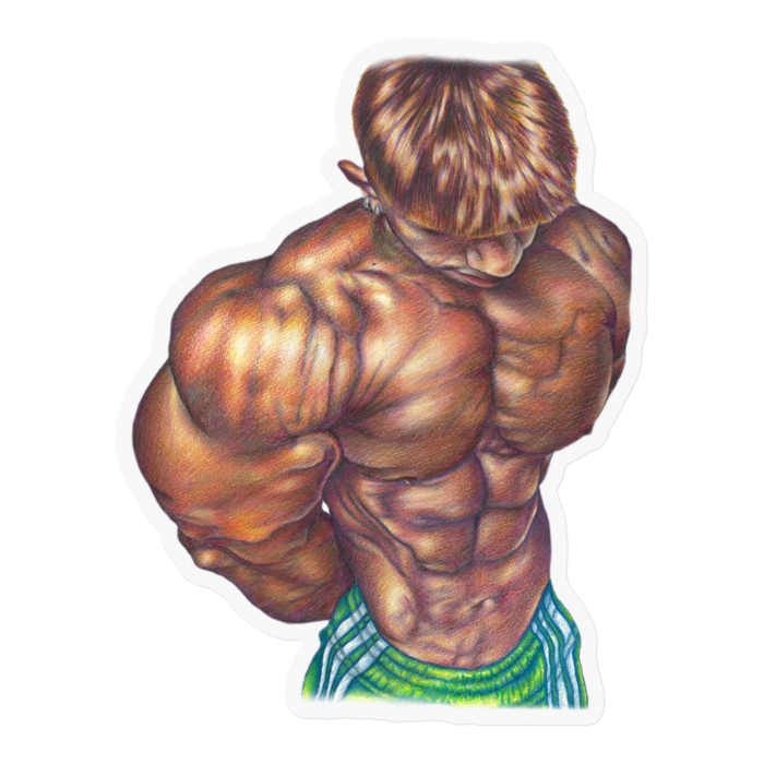 ステッカー - 100 x 100 (mm)クリア