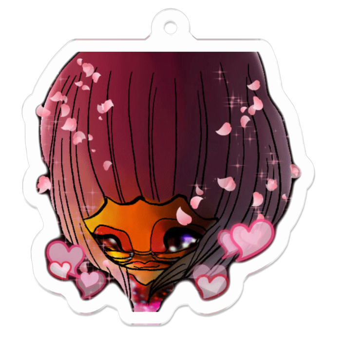 アクリルキーホルダー - 50 × 50 (mm)