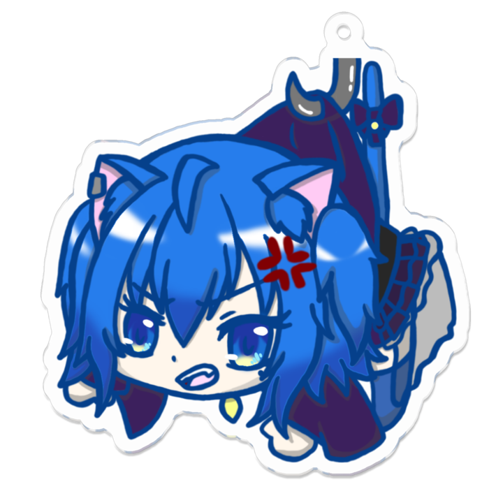 アクリルキーホルダー - 70 x 70 (mm)