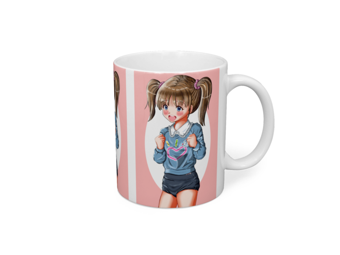 マグカップ - 直径 8 cm / 高さ 9.5 cm