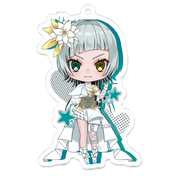 アクリルキーホルダー - 70 x 70 (mm)