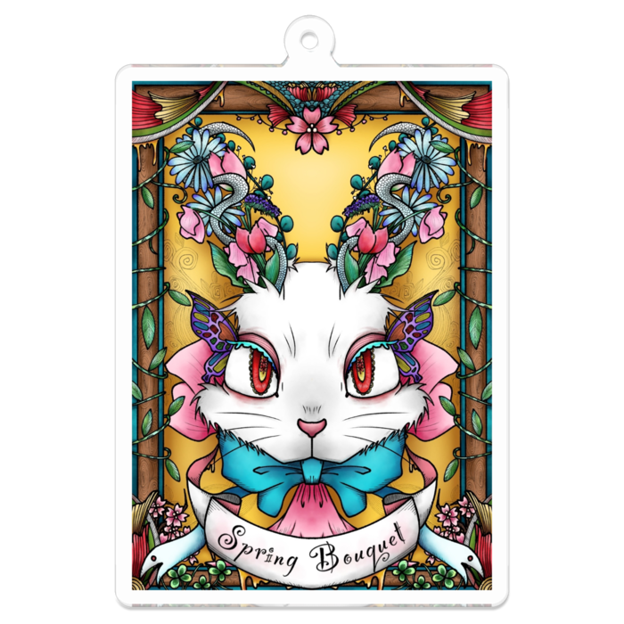 アクリルキーホルダー - 70 x 70 (mm)