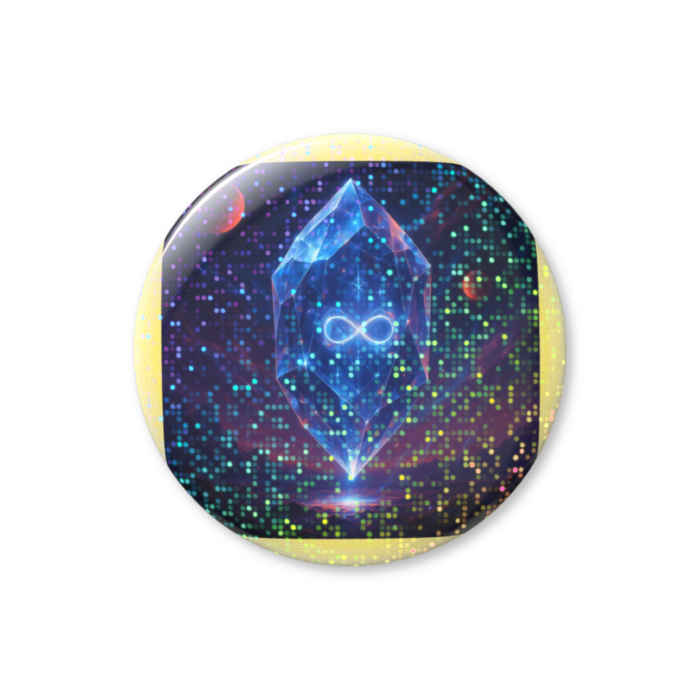 ホログラム缶バッジ - 76mm