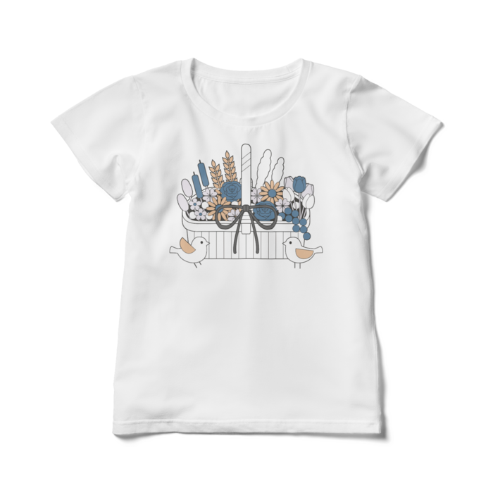 レディースTシャツA　白色　L