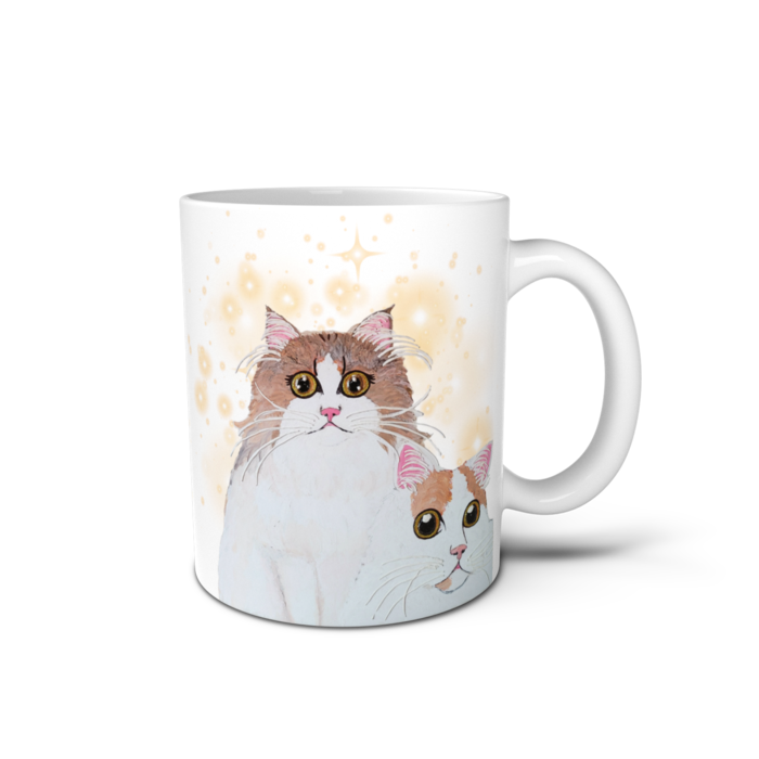 マグカップ - 直径 8 cm / 高さ 9.5 cm(4)-ゴールド吹雪
