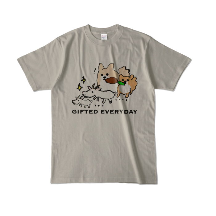 カラーTシャツ - L - シルバーグレー (淡色)