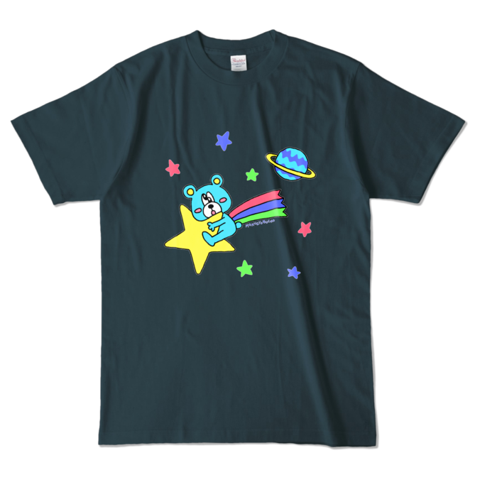 カラーTシャツ - L - デニム (濃色)