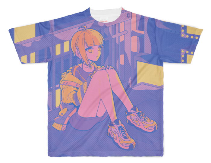 フルグラフィックT - XL - 正面印刷のみ