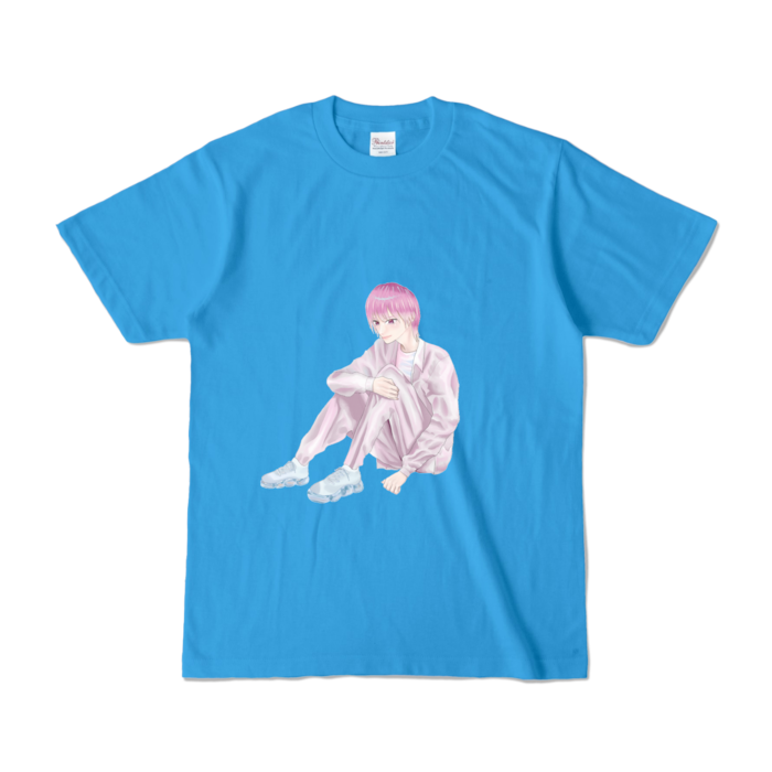 カラーTシャツ - S - ターコイズ (濃色)