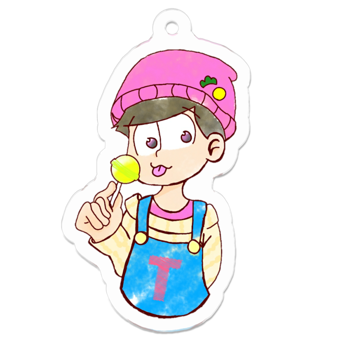 アクリルキーホルダー - 50 x 50 (mm)