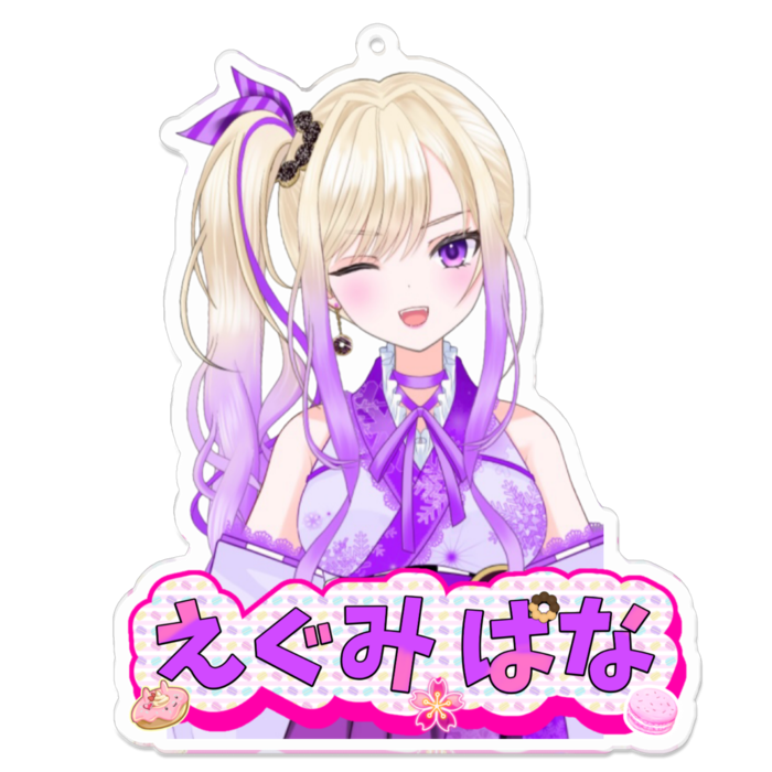 アクリルキーホルダー - 100 x 100 (mm)