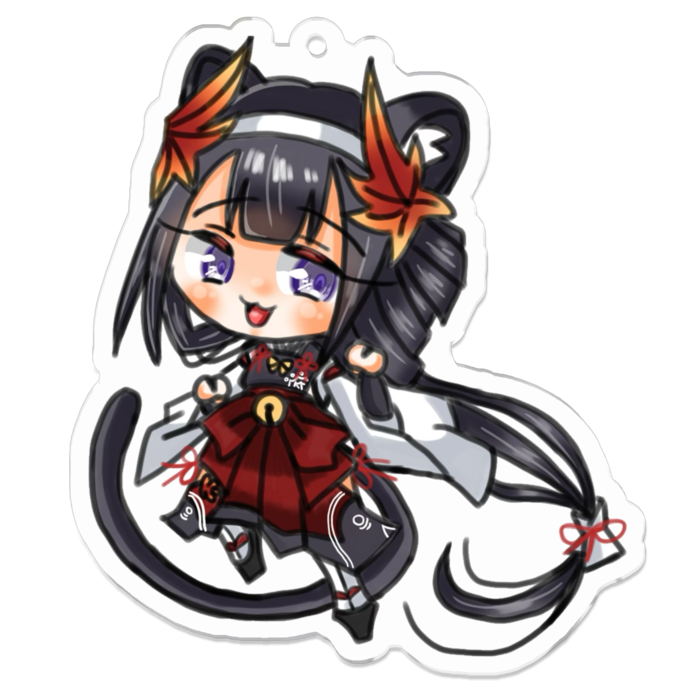 アクリルキーホルダー - 70 x 70 (mm)