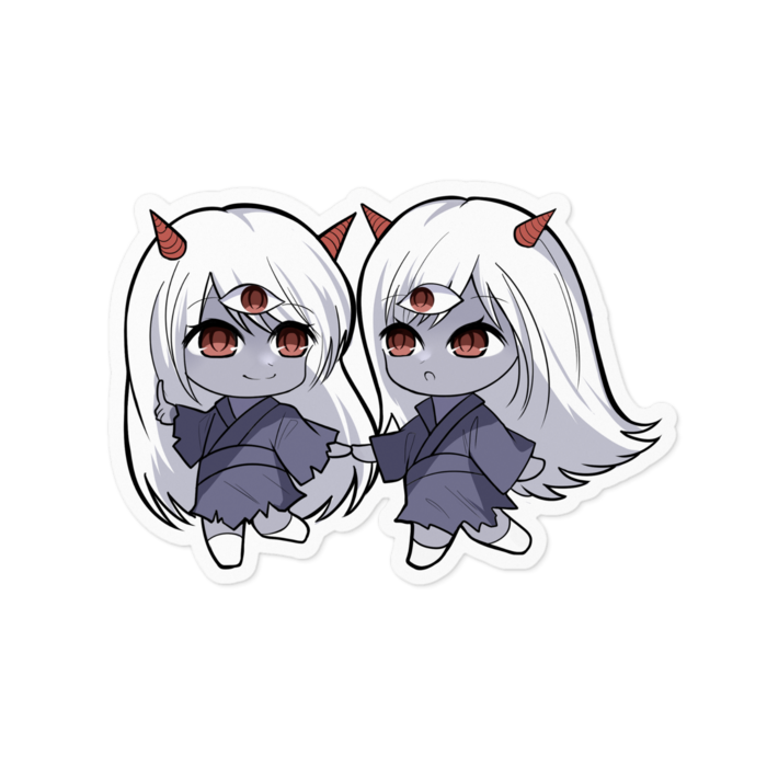 ステッカー - 100 x 100 (mm)