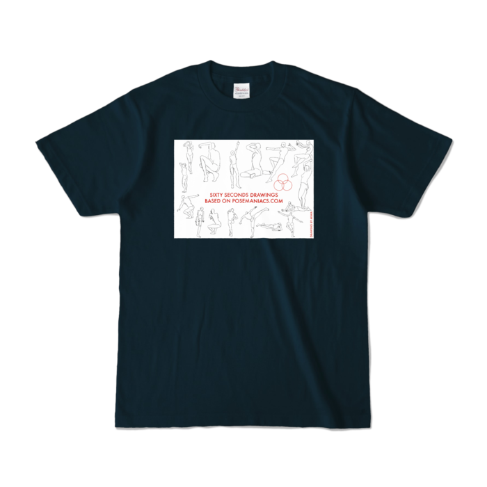 カラーTシャツ - S - ネイビー (濃色)