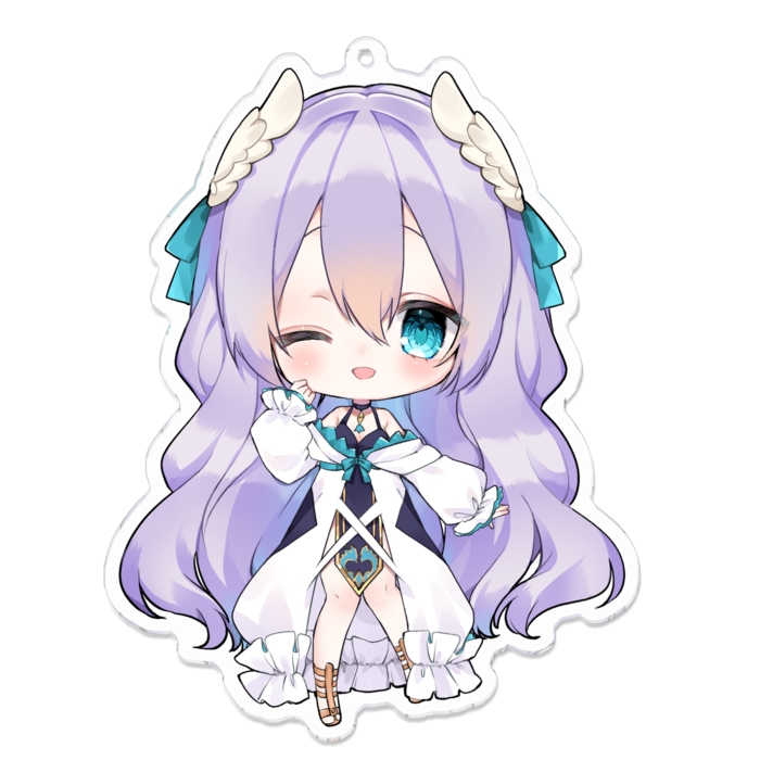 アクリルキーホルダー - 100 x 100 (mm)