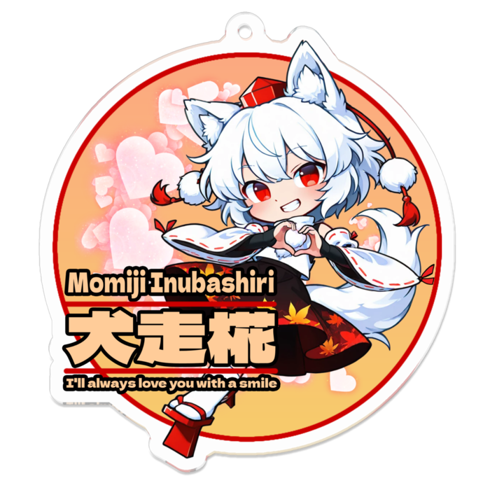 アクリルキーホルダー - 70 x 70 (mm)