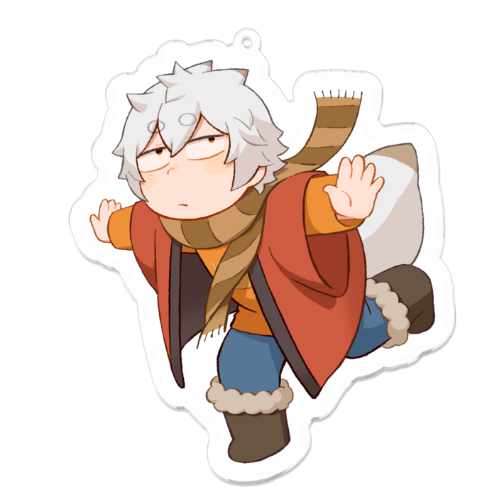 アクリルキーホルダー - 100 x 100 (mm)