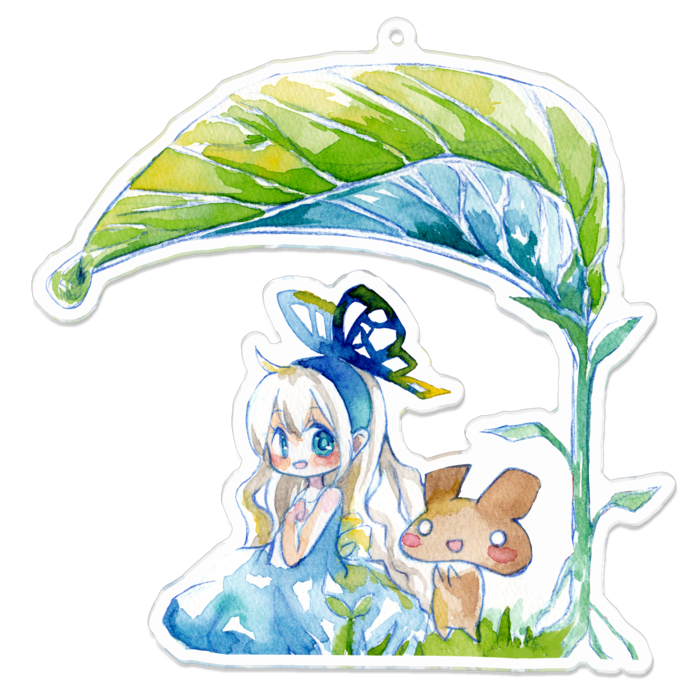アクリルキーホルダー - 100 x 100 (mm)