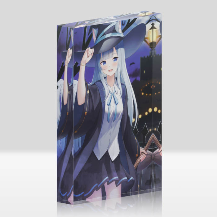 狐月こころアクリルブロック - 100x148mm