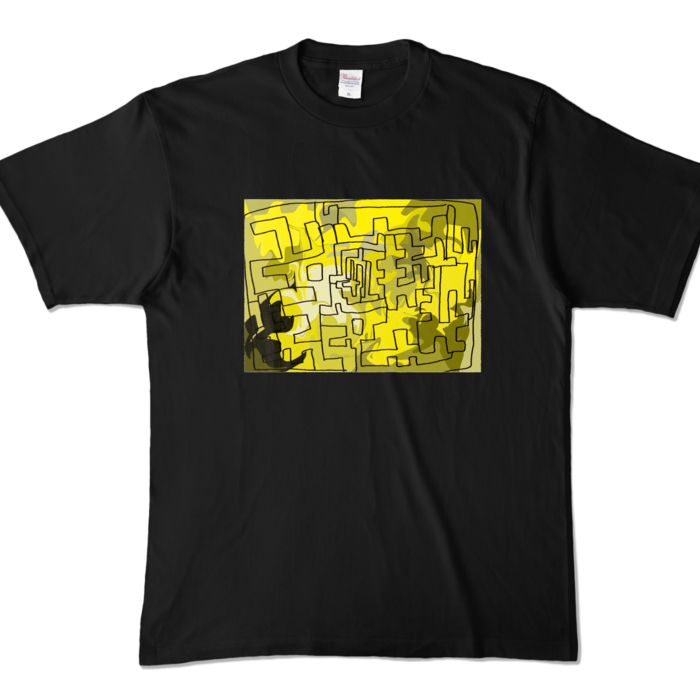 カラーTシャツ - XL - ブラック (濃色)