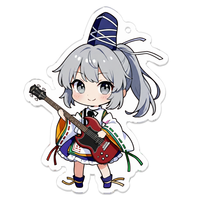 アクリルキーホルダー - 70 x 70 (mm)(キャラのみ)