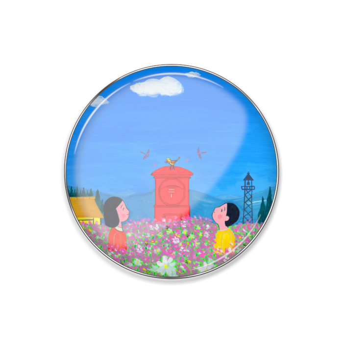 ピンバッジ - 丸形25mm