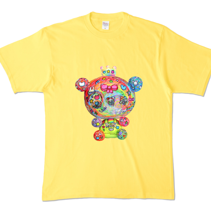 カラーTシャツ - XL - イエロー (濃色)