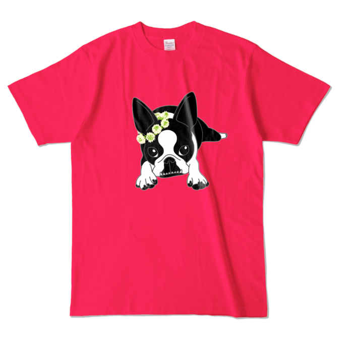 カラーTシャツ - L - ホットピンク (濃色)