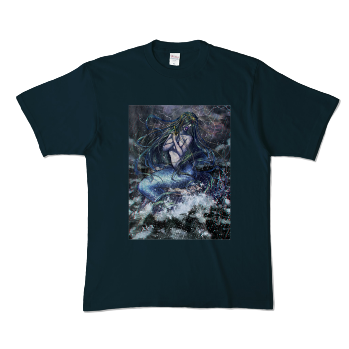 カラーTシャツ - XL - ネイビー (濃色)