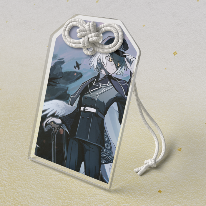 アクリルお守り - 50 × 80mm