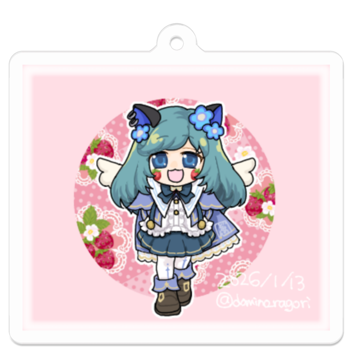 アクリルキーホルダー - 50 x 50 (mm)(17)