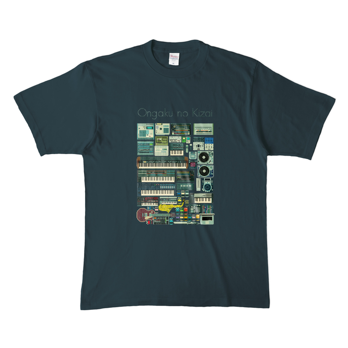 カラーTシャツ(濃色) - XL - デニム