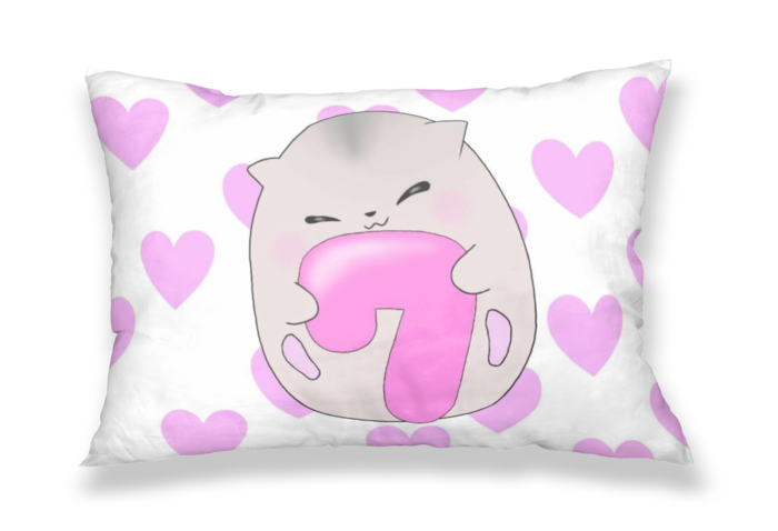 枕カバー - 43x63cm - 片面