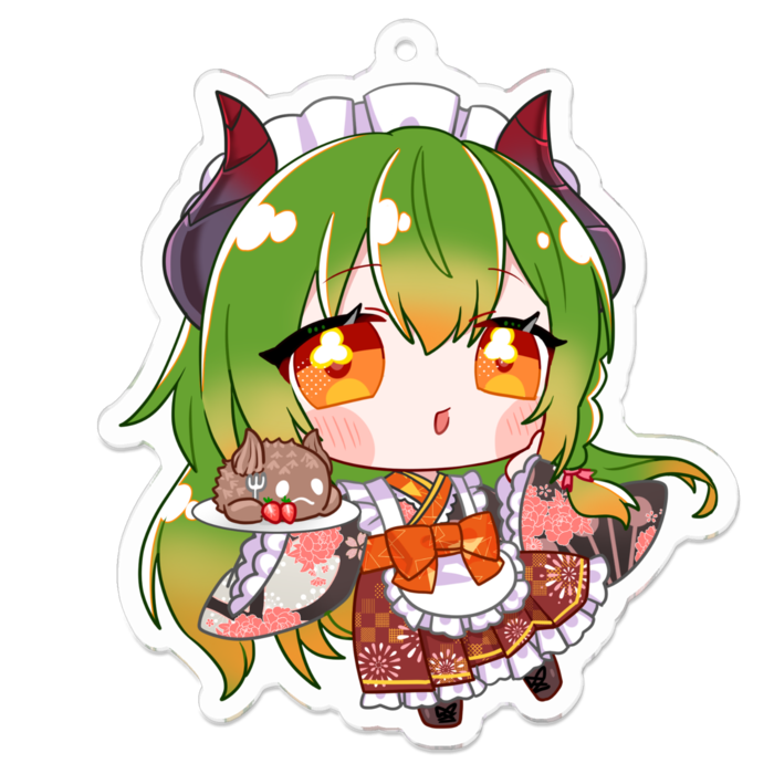 アクリルキーホルダー - 70 x 70 (mm)