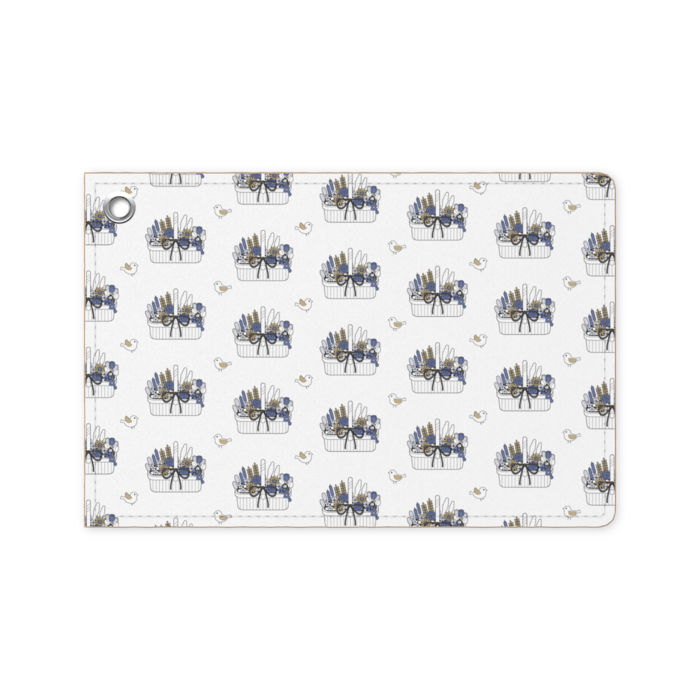 パスケースB　白色（ホワイト）